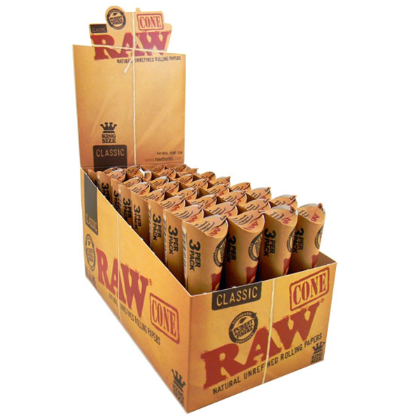 RAW Classic | King Size 3 Pack Cones | Joeblogs.online